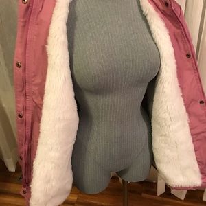Quilted ladies coat (CHECK OUT THE INSIDE!)